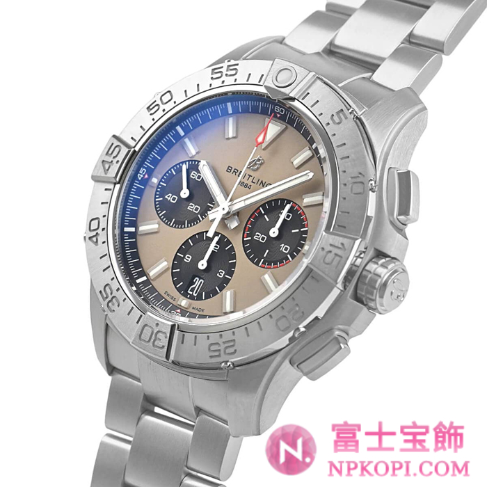 ブライトリング自動巻きアベンジャーB01 クロノグラフ44 AB0147101A1A1