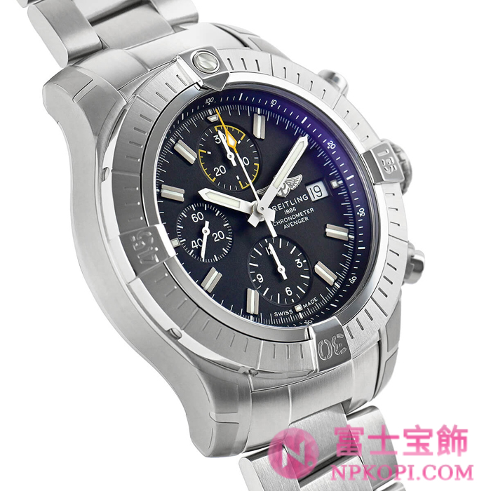 ブライトリング自動巻きアベンジャークロノグラフ45 A345B-1PSS(A13317101B1A1)
