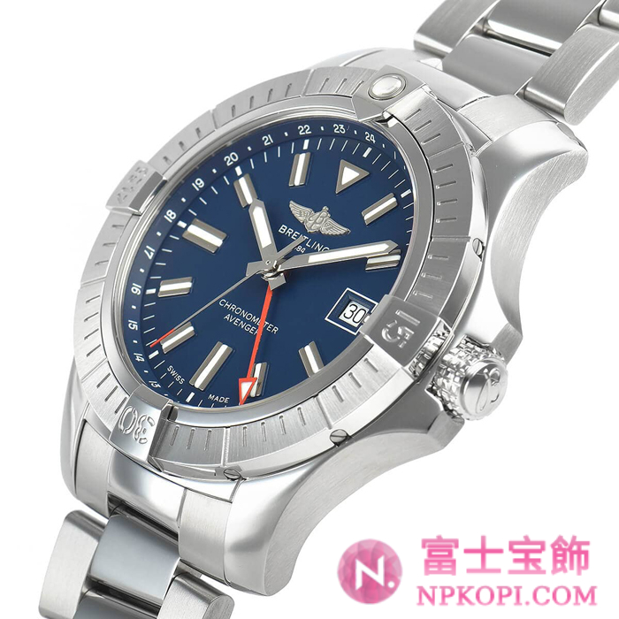 ブライトリング自動巻きアベンジャーオートマチックGMT45 A341C-1PSS(A32395101C1A1)