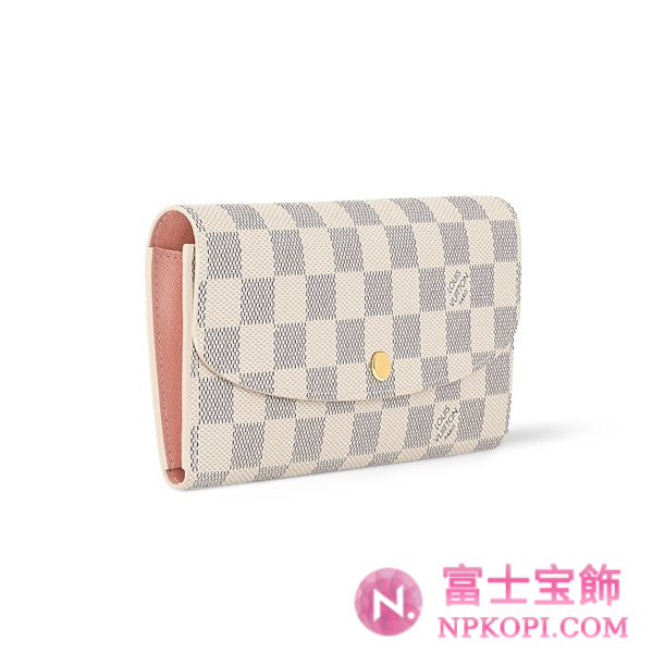 ルイヴィトンダミエ財布 ポルトフォイユ･エミリー N41625