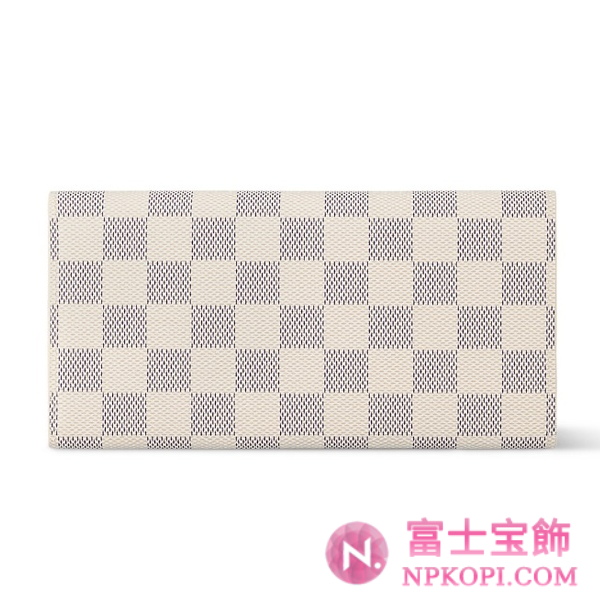 ルイヴィトンダミエ財布 ポルトフォイユ･エミリー N41625
