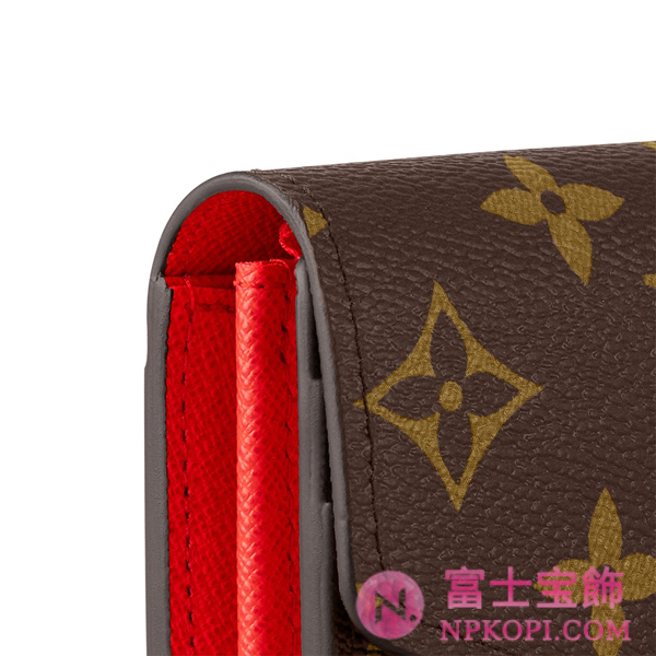 ルイヴィトンモノグラム財布ポルトフォイユ･サラ コクリコ M62236