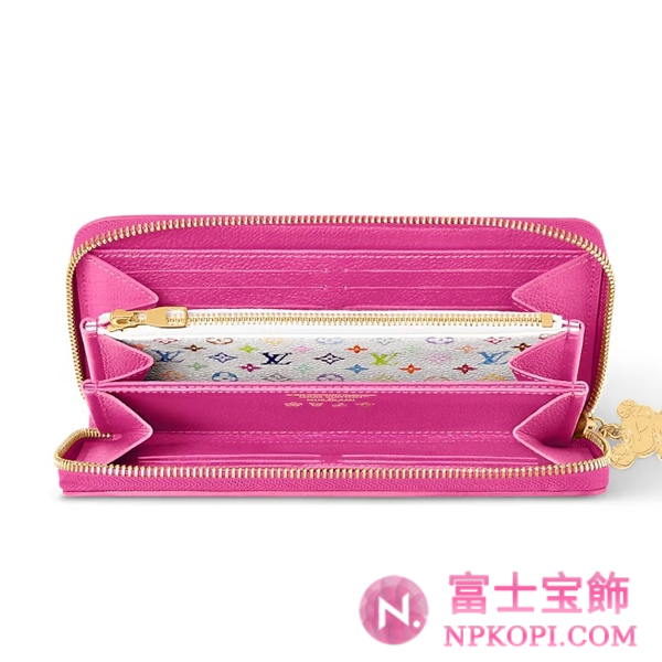 ルイヴィトンモノグラム財布LV × TM ジッピー･ウォレット M13618