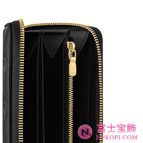 ルイヴィトン財布ジッピー･ウォレット NOIR OBSCUR M81510