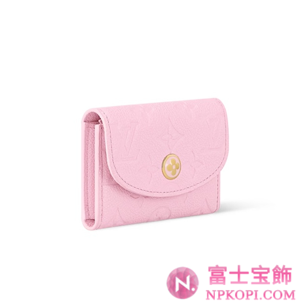 ルイヴィトン財布新作ポルトモネ･ロザリ cotton candy M14507
