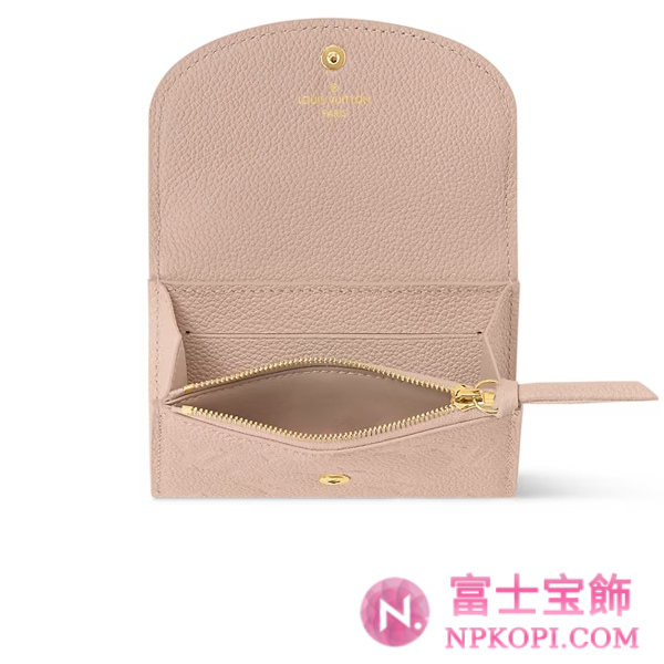 ルイヴィトン財布ポルトモネ･ロザリ Sand  M14423