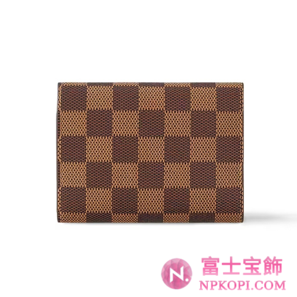 ルイヴィトンダミエ財布ポルトフォイユ･ヴィクトリーヌN41659