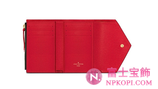 ルイヴィトンダミエ財布ポルトフォイユ･ヴィクトリーヌN41659