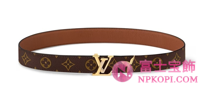 ルイヴィトンモノグラムベルト･プリティ LV 30MM リバーシブル  カラー Tan M4199W