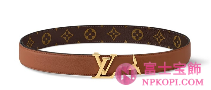 ルイヴィトンモノグラムベルト･プリティ LV 30MM リバーシブル  カラー Tan M4199W