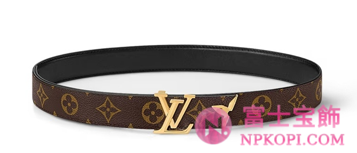 ルイヴィトンモノグラムベルト･プリティー LV 30MM リバーシブル  カラー ノワールM0699W