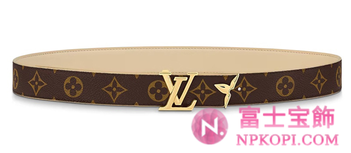 ルイヴィトンモノグラムベルト･プリティー LV 30MM リバーシブルM8233W