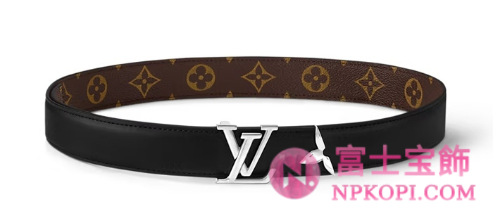 ルイヴィトンモノグラムベルト･プリティー LV 30MM リバーシブルM8871V