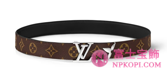 ルイヴィトンモノグラムベルト･プリティー LV 30MM リバーシブルM8871V