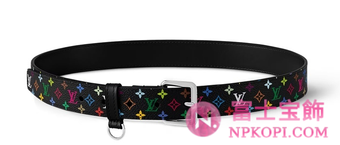 ルイヴィトンモノグラムLV × TM ベルト･LV D-リング 30MM  カラー ノワール M8982U
