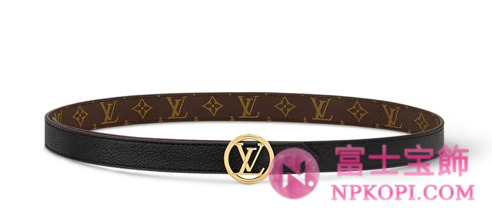 ルイヴィトンモノグラムベルト･LV サークル 20MM リバーシブル M0567V