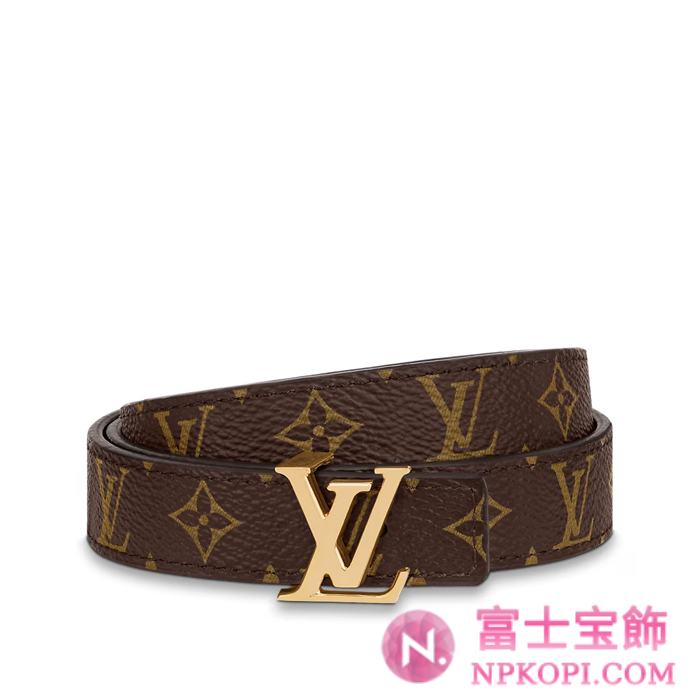 ルイヴィトンモノグラムベルト･LV アイコニック 20MM リバーシブル  カラー marron M0431X