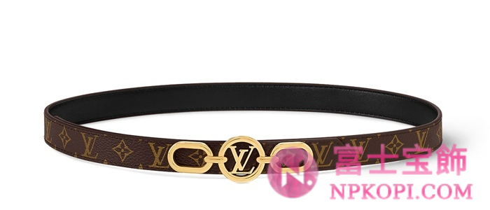 ルイヴィトンモノグラムベルト･LV サークル プライム 20MMリバーシブル   カラー ノワールM0510V