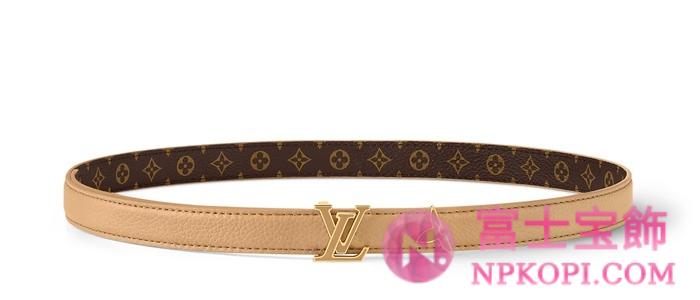 ルイヴィトンモノグラムベルト･プリティー LV 20MM リバーシブル  カラー アリゾナM8686W