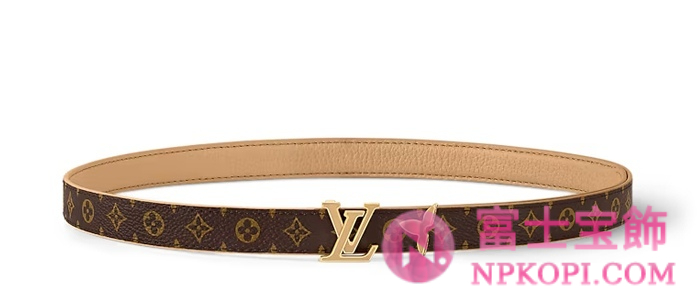 ルイヴィトンモノグラムベルト･プリティー LV 20MM リバーシブル  カラー アリゾナM8686W