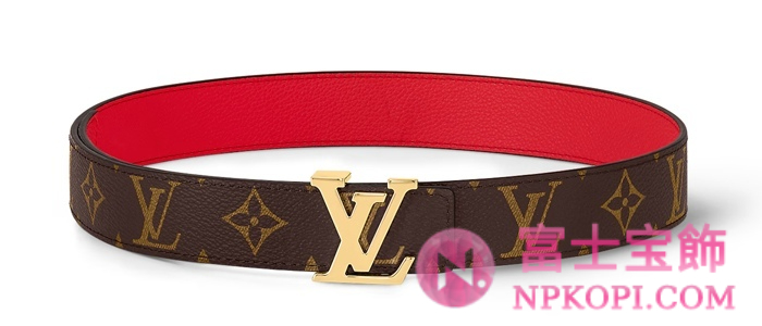 ルイヴィトンベルト･LV イニシャル 30MM リバーシブルM0322W