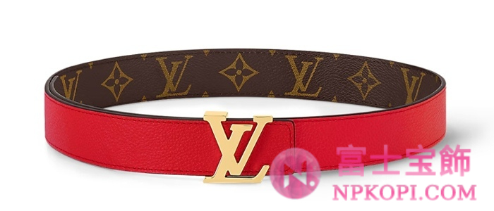 ルイヴィトンベルト･LV イニシャル 30MM リバーシブルM0322W