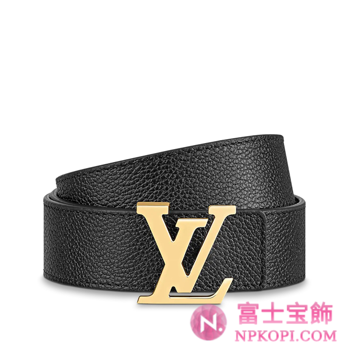 ルイヴィトンモノグラムベルト･LV イニシャル 30MM リバーシブルM0565W