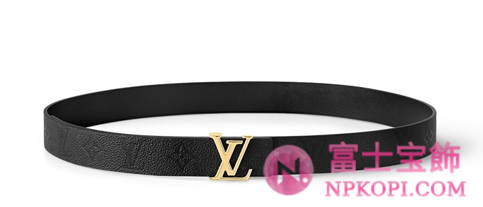 ルイヴィトンモノグラムベルト･LV アイコニック 30MM リバーシブル  カラーノワールM0328V