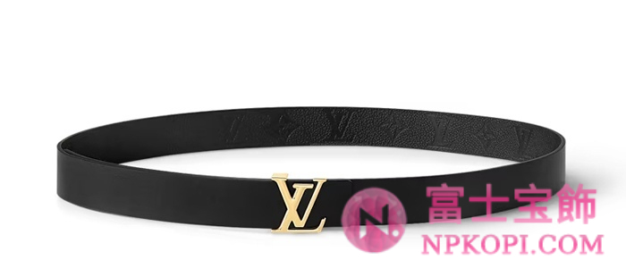 ルイヴィトンモノグラムベルト･LV アイコニック 30MM リバーシブル  カラーノワールM0328V
