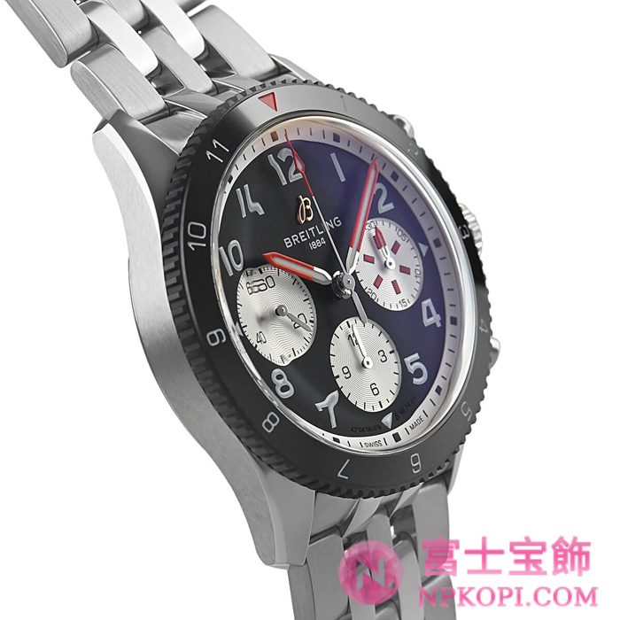 ブライトリング自動巻き時計クラシック アヴィ クロノグラフ42 モスキート Y233801A1B1A1