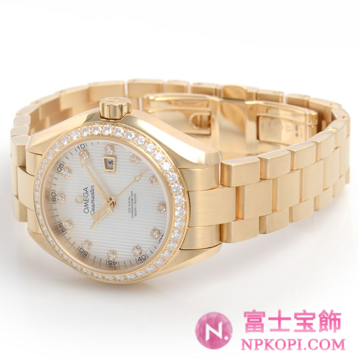オメガ自動巻き時計シーマスター アクアテラ 150M 34mm 231.55.34.20.55.001