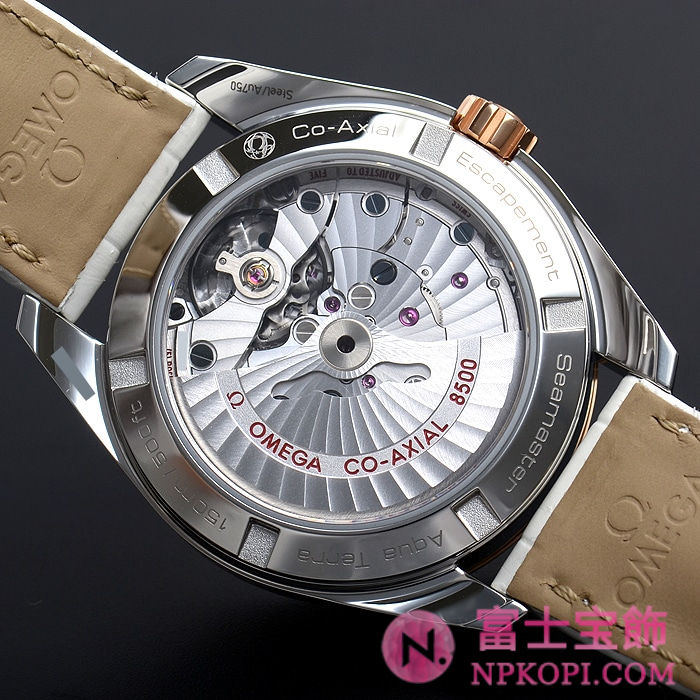 オメガ自動巻き時計シーマスター アクアテラ 150M 38.5mm 231.23.39.21.52.001