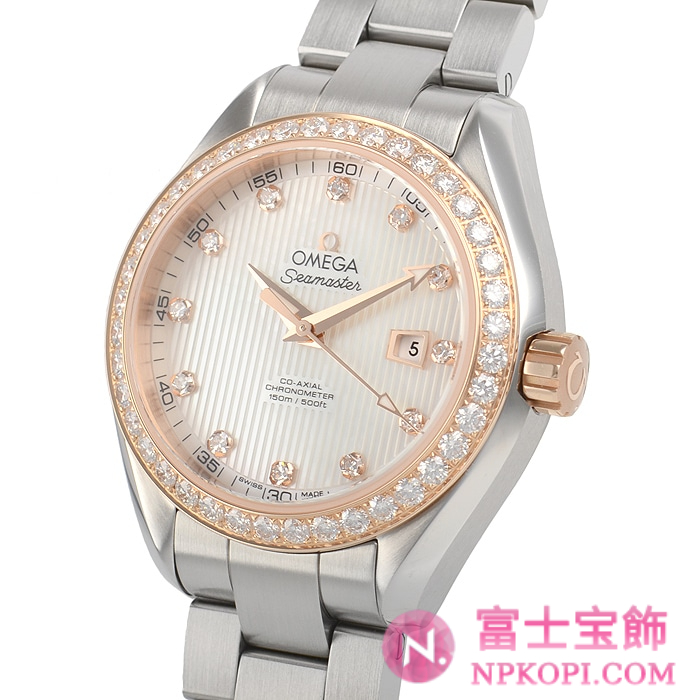 オメガ自動巻き時計シーマスター アクアテラ 150M 34mm 231.25.34.20.55.003