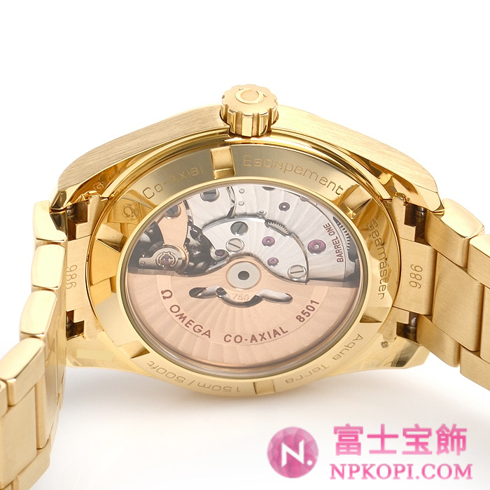 オメガ自動巻き時計シーマスター アクアテラ 150M 38.5mm 231.50.39.21.06.002