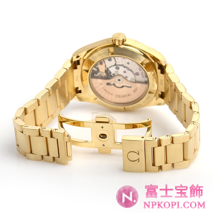 オメガ自動巻き時計シーマスター アクアテラ 150M 38.5mm 231.50.39.21.06.002