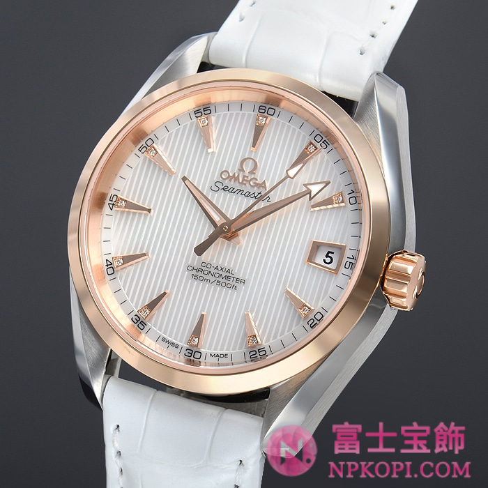 オメガ自動巻き時計シーマスター アクアテラ 150M 38.5mm 231.23.39.21.55.001