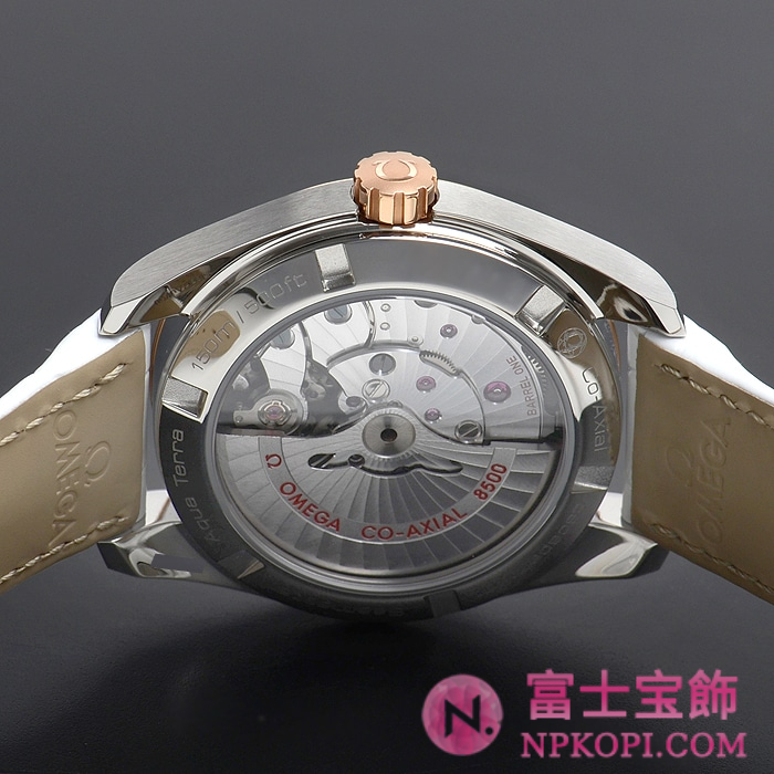 オメガ自動巻き時計シーマスター アクアテラ 150M 38.5mm 231.23.39.21.55.001