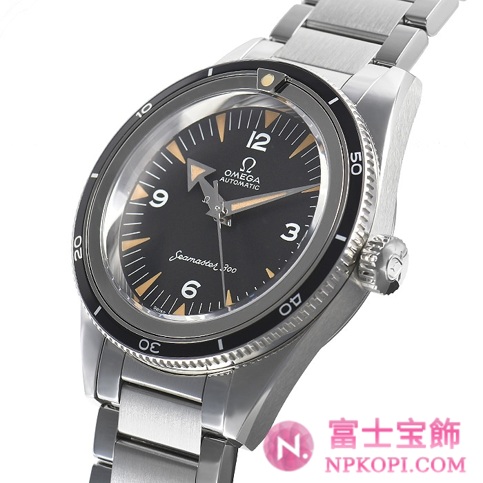 オメガ自動巻き時計シーマスター300 コーアクシャル マスタークロノメーター1957 トリロジー 60周年記念 世界限定3557本 234.10.39.20.01.001