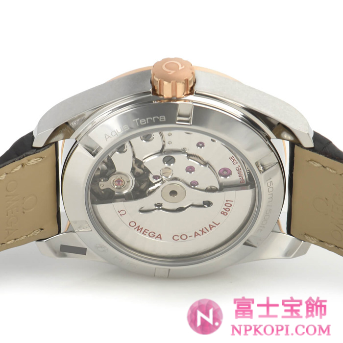 オメガ自動巻き時計シーマスター アクアテラ 150M 38.5mm 231.23.39.22.06.001
