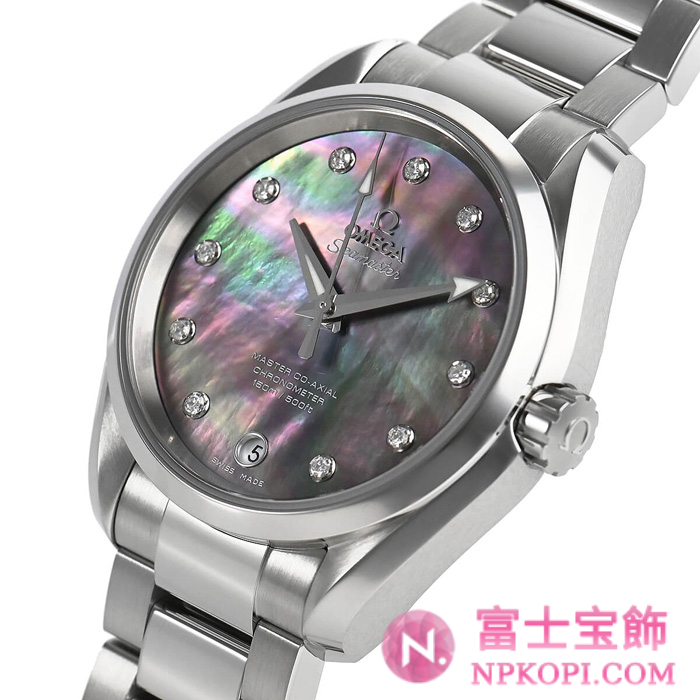 オメガ自動巻き時計シーマスター アクアテラ 150M 38.5mm 231.10.39.21.57.001