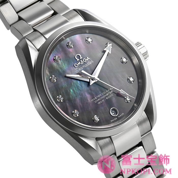 オメガ自動巻き時計シーマスター アクアテラ 150M 38.5mm 231.10.39.21.57.001