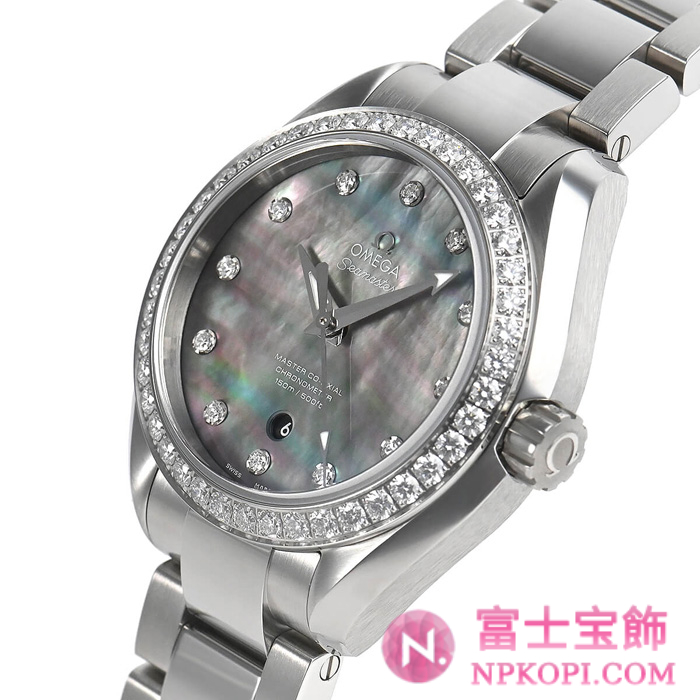 オメガ自動巻き時計シーマスター アクアテラ 150M 34mm 231.15.34.20.57.001