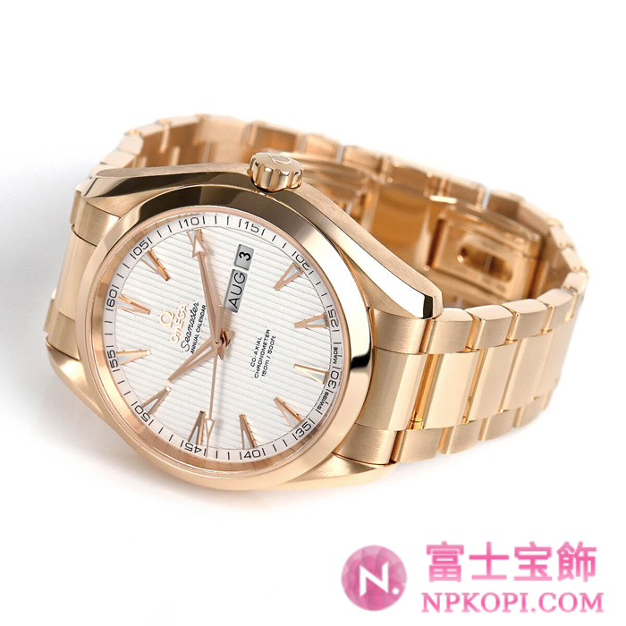 オメガ自動巻き時計シーマスター アクアテラ 150M 43mm 231.50.43.22.02.002