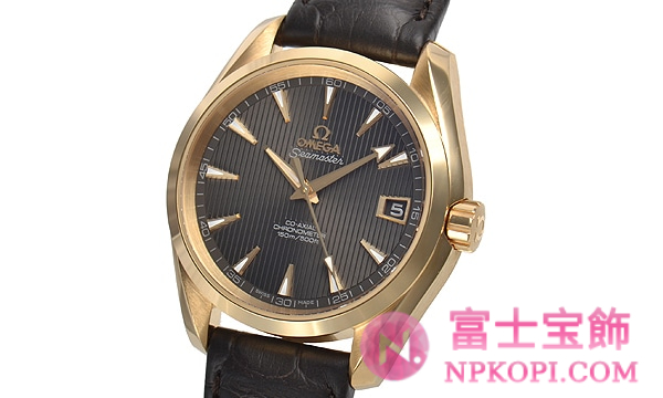 オメガ自動巻き時計シーマスター アクアテラ 150M 38.5mm 231.53.39.21.06.002