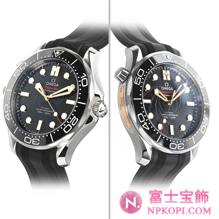 オメガ自動巻き時計シーマスター ダイバー300M ジェームズ・ボンド リミテッドエディション 世界限定257セット 210.62(22).42.20.01.001(003)