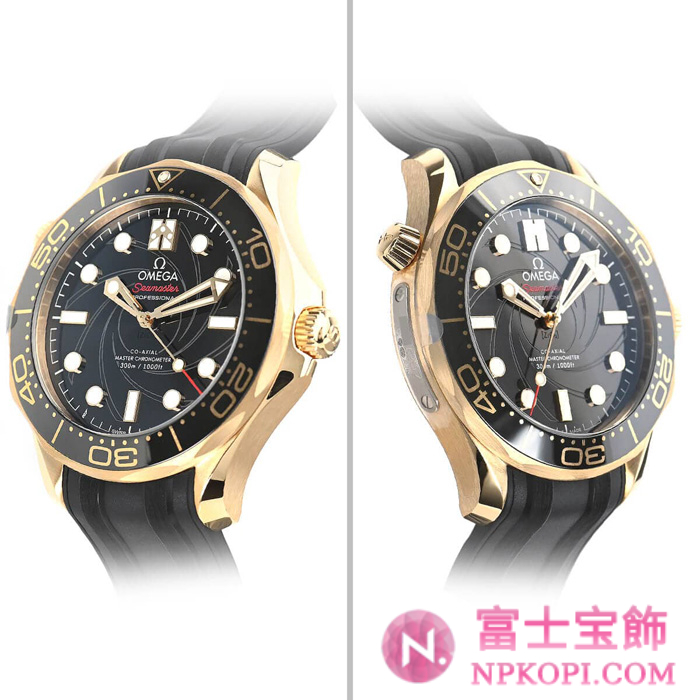 オメガ自動巻き時計シーマスター ダイバー300M ジェームズ・ボンド リミテッドエディション 世界限定257セット 210.62(22).42.20.01.001(003)
