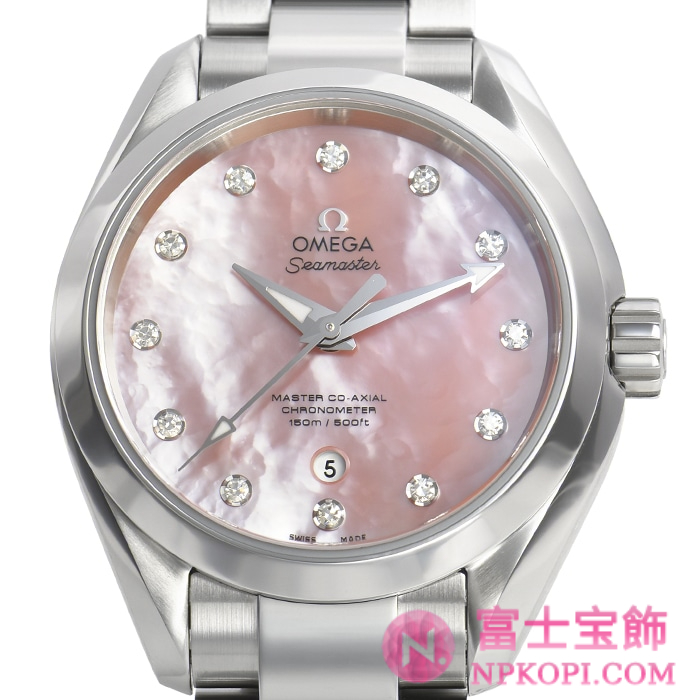 オメガ自動巻き時計シーマスター アクアテラ 150M 34mm 231.10.34.20.57.003