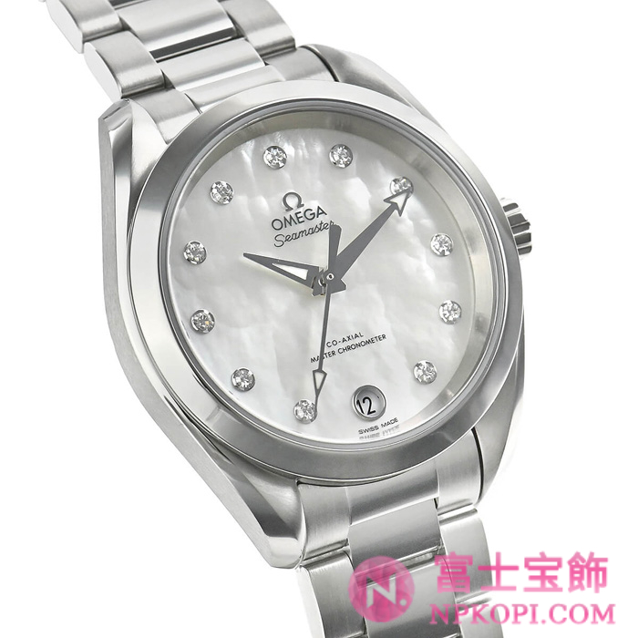 オメガ自動巻き時計シーマスター アクアテラ 150M 34mm 220.10.34.20.55.001