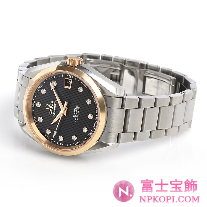 オメガ自動巻き時計シーマスター アクアテラ 150M 38.5mm 231.20.39.21.51.003