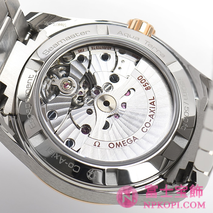 オメガ自動巻き時計シーマスター アクアテラ 150M 38.5mm 231.20.39.21.51.003